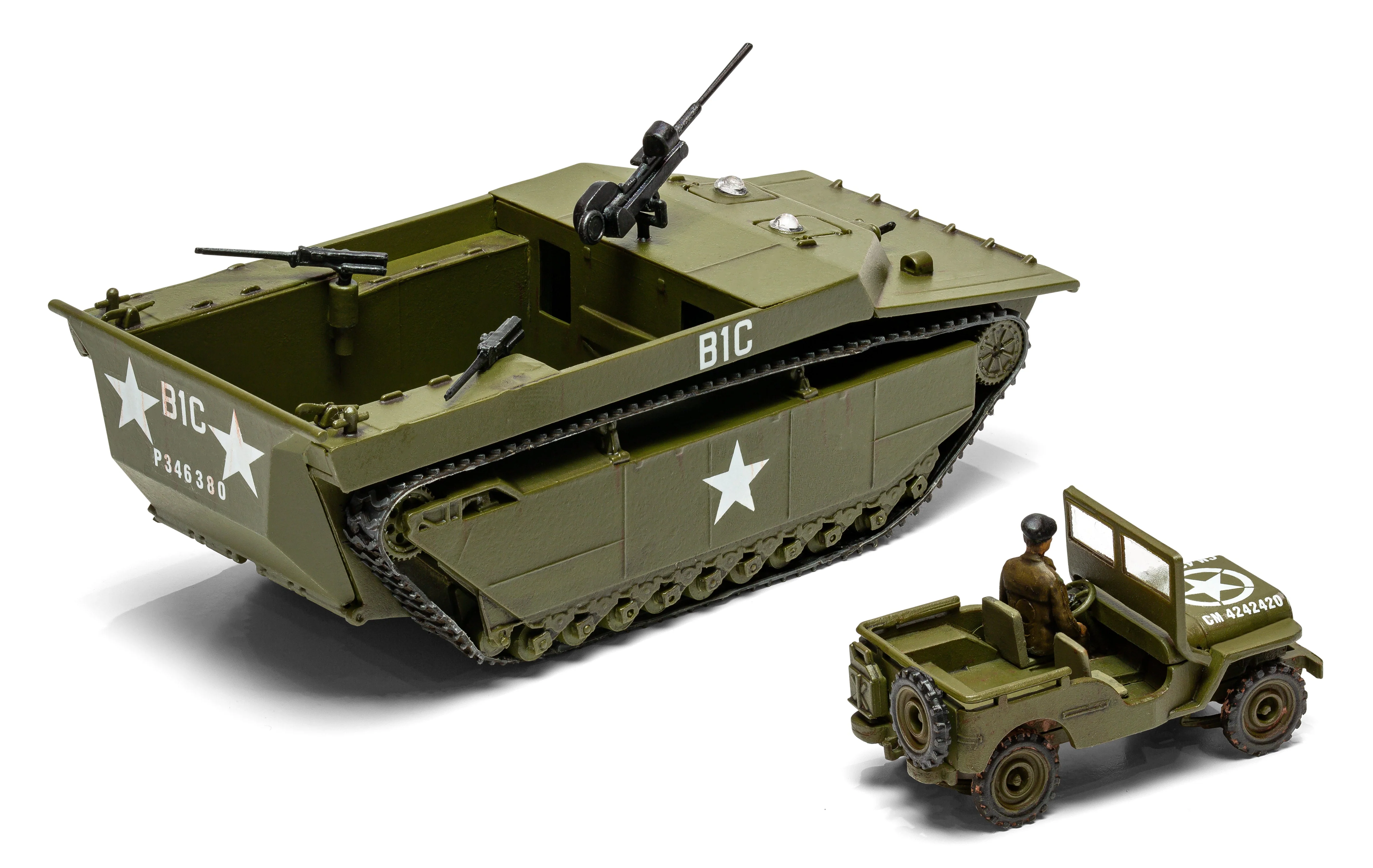 Buffalo Willys MB Jeep Model Kit - Image 3