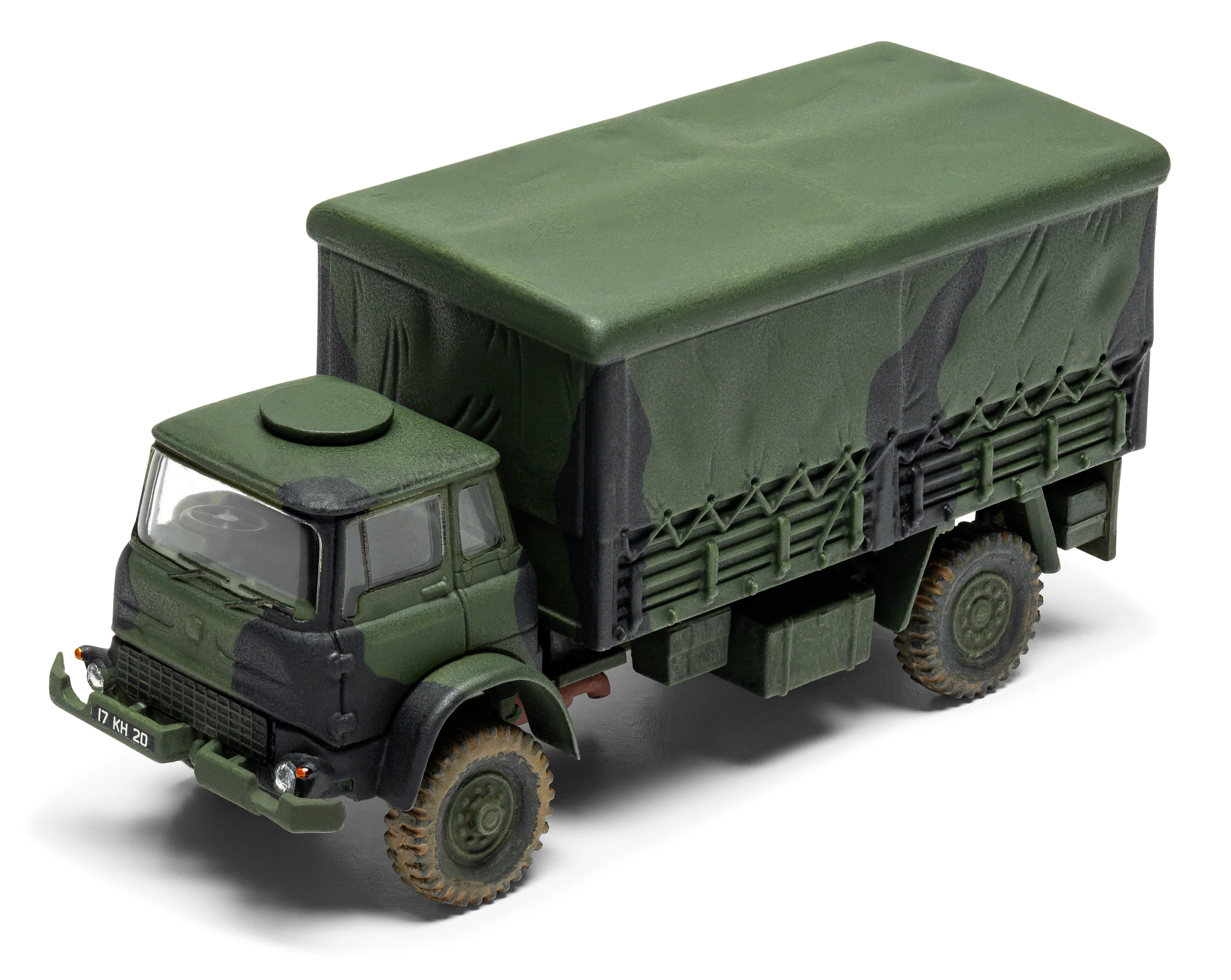 A02326A British Army 4-ton 4 x 4 G.S Truck Model Kit - Image 4