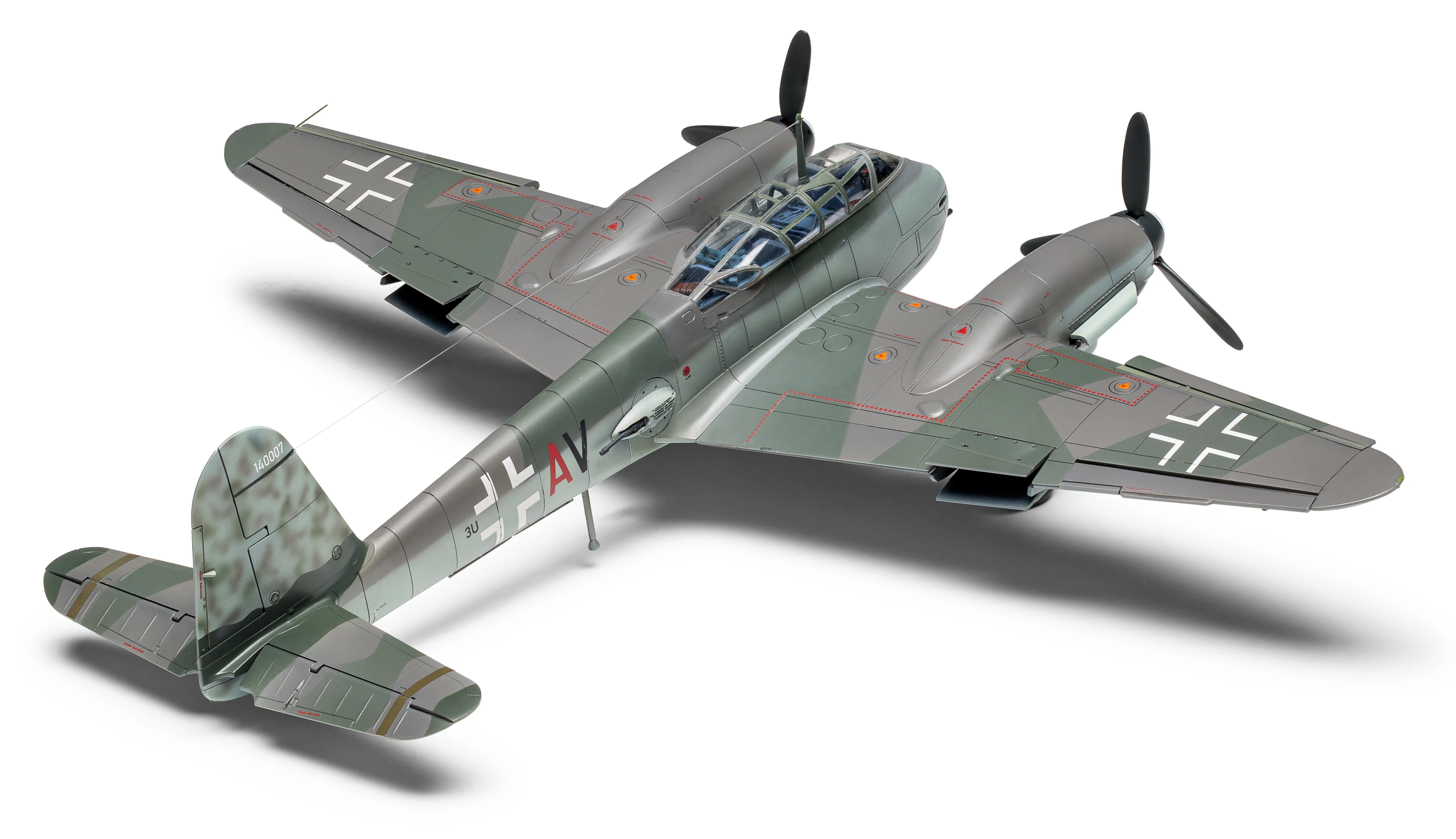 Messerschmitt Me410A-1/U2 & U4 Model Kit - Image 4