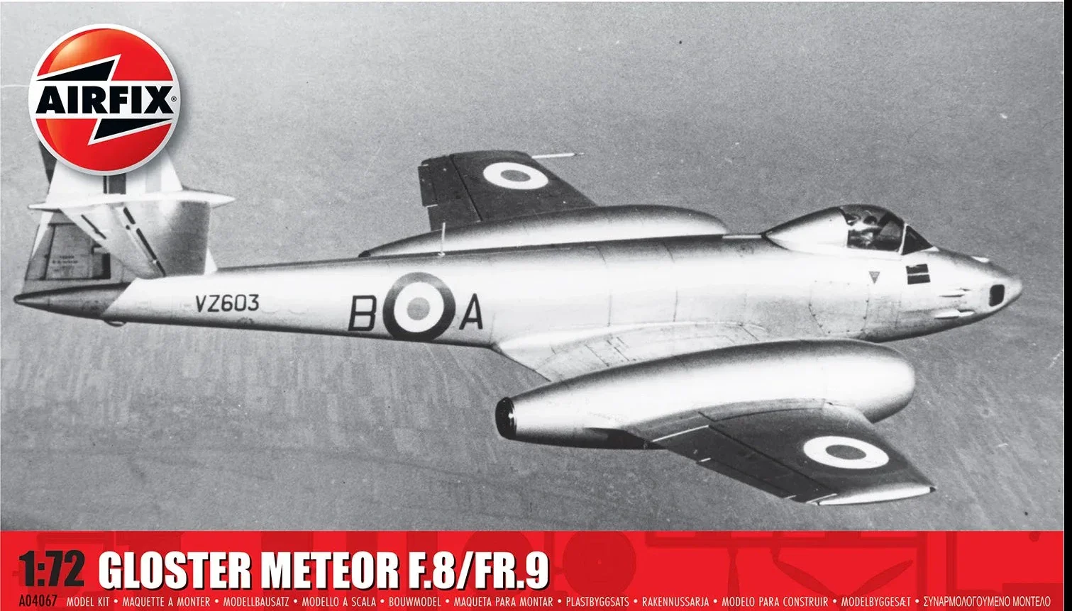 A04067 Gloster Meteor F.8/FR.9 Model Kit - Image 10