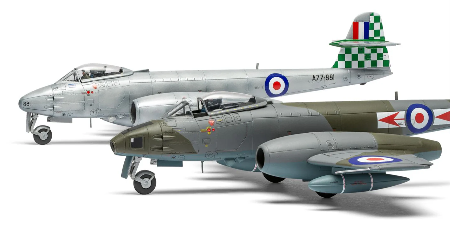 A04067 Gloster Meteor F.8/FR.9 Model Kit - Image 8