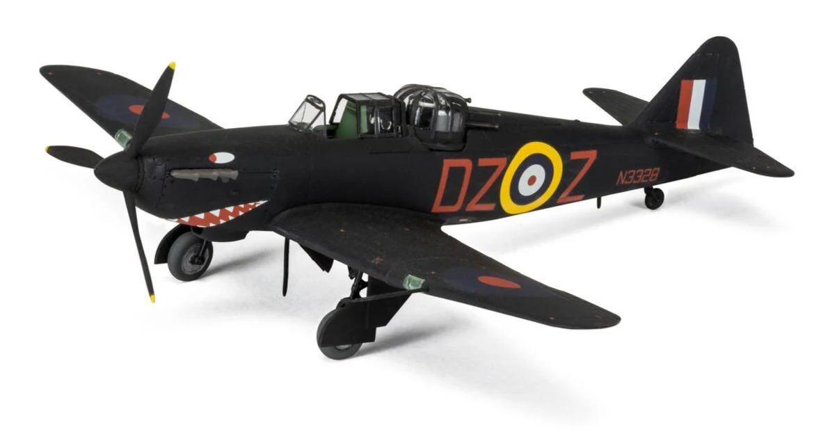A05132 Boulton Paul Defiant NF.I Model Kit - Image 2