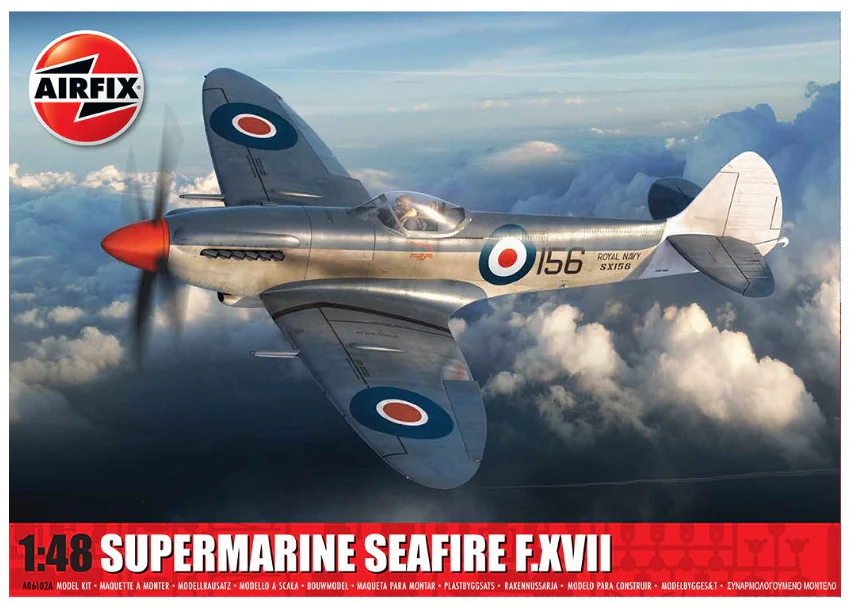 A06102A Supermarine Seafire F.XVII Model Kit