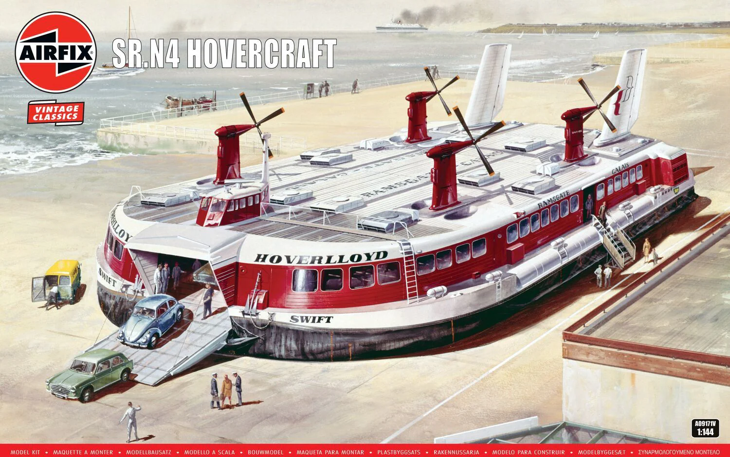 SR.N4 Hovercraft Model Kit - Image 4