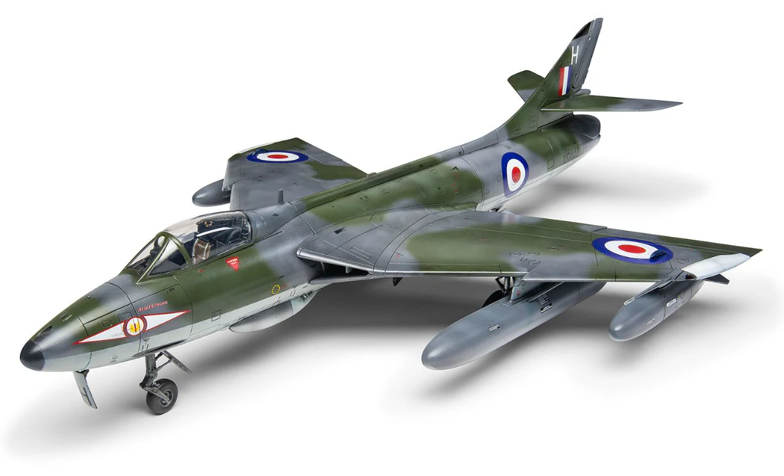 A09192 Hawker Hunter FGA.9/FR.10/GA.11 Model Kit - Image 5