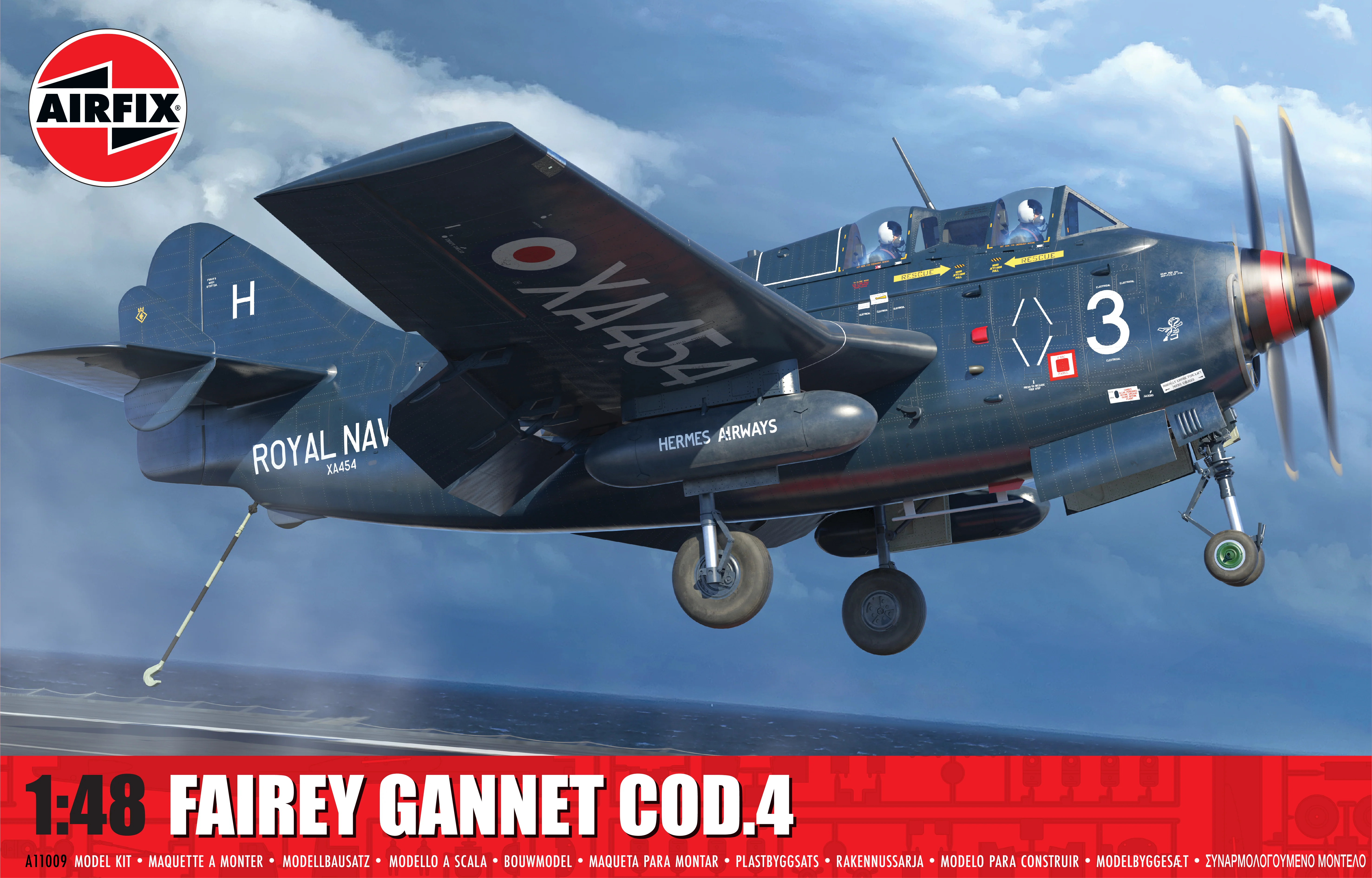 A11009 Fairey Gannet COD.4 Model Kit