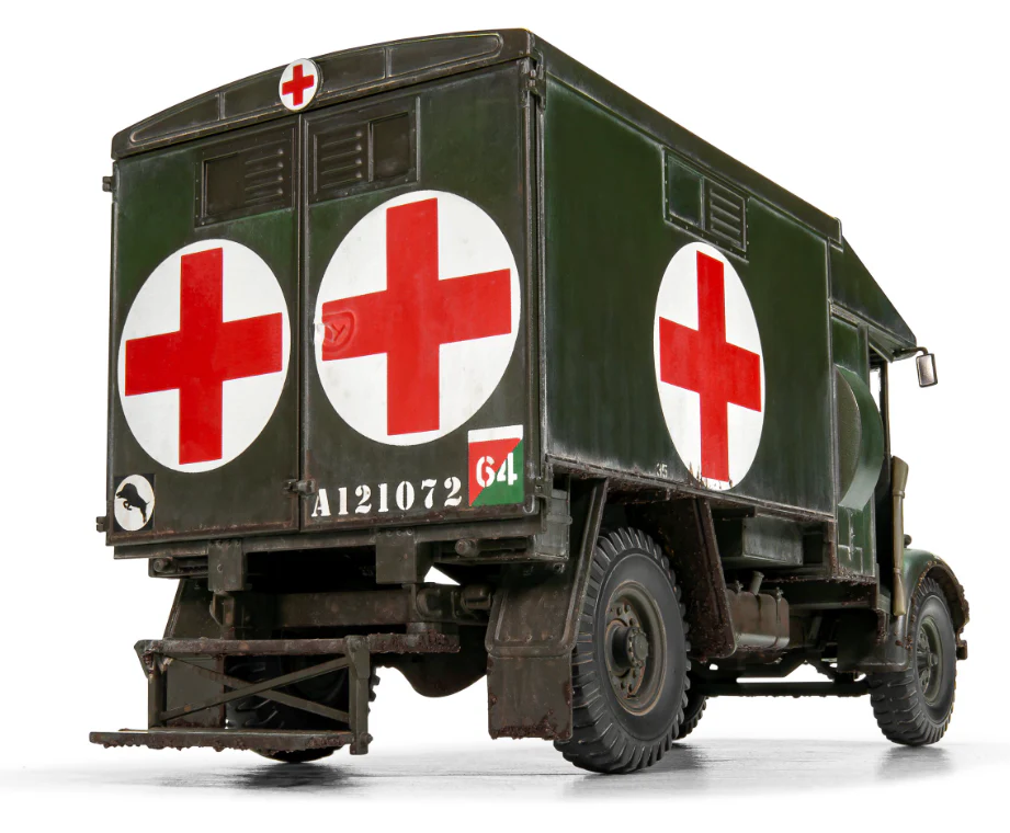 A1375 Austin K2/Y Ambulance Model Kit - Image 3