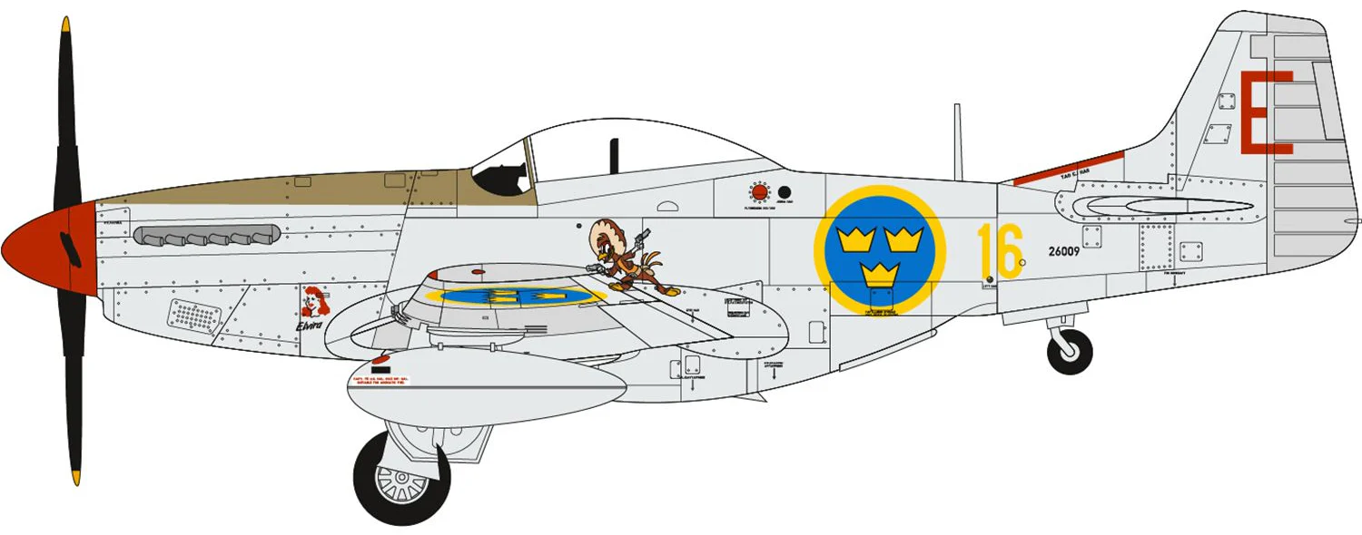 Swedish Air Force 100th Anniversary Set Model Kit - Image 3