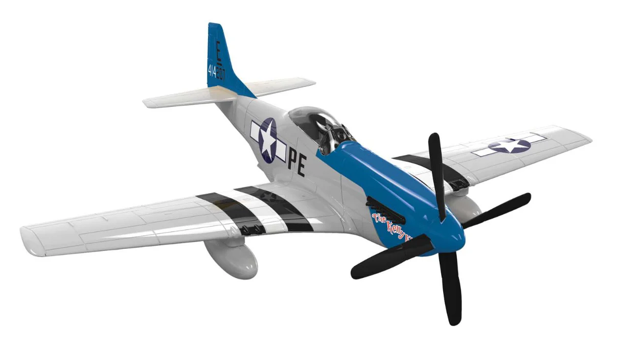 J6046 QUICKBUILD D-Day P-51D Mustang Model Kit - Image 2