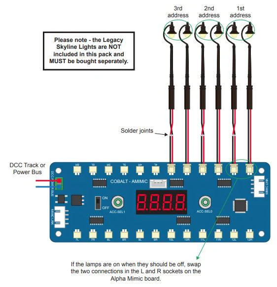 DCD-MLCB Alpha Mimic Digital Layout LED Lighting Control Set - Image 3