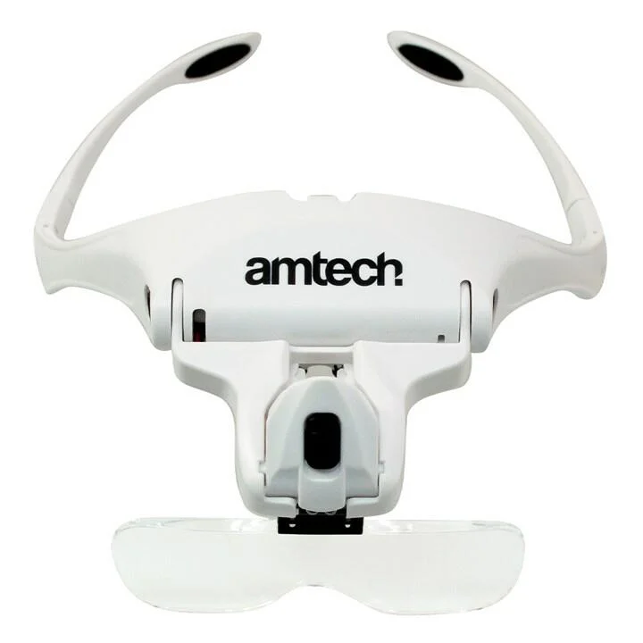 AM-S2912 Hands-free multi-lens head magnifier with LED - Image 2
