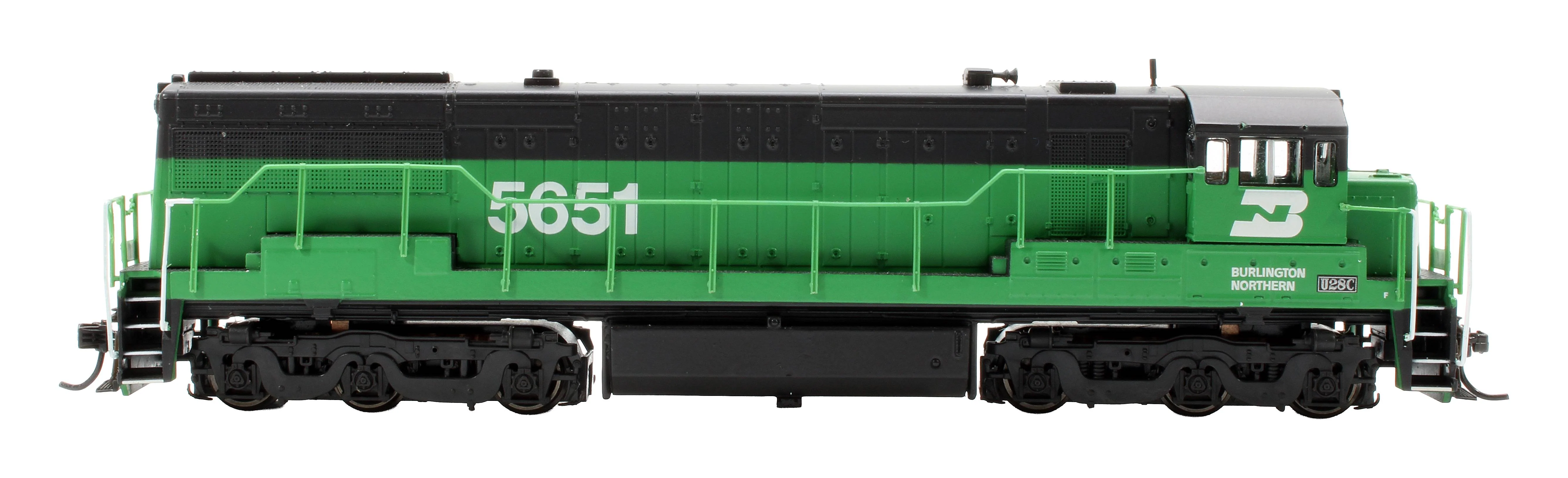 Pre-Owned HN2316 Burlington Northern G.E U28C '5651' Diesel Electric Locomotive - Image 3