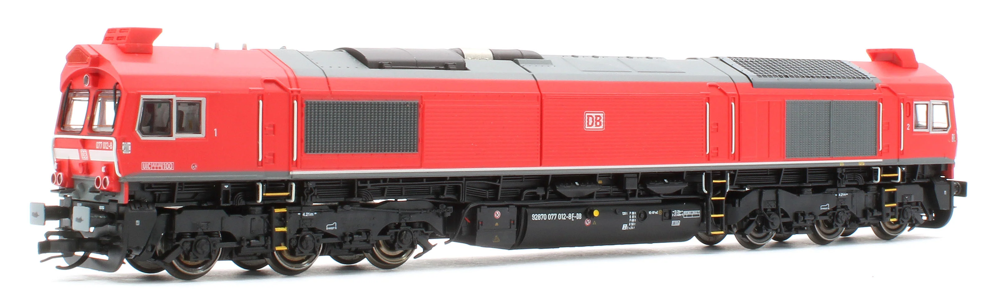 HN9070HM Class 77 DB AG Red Livery Ep.VI Diesel-Electric Locomotive - DCC Sound - Image 4