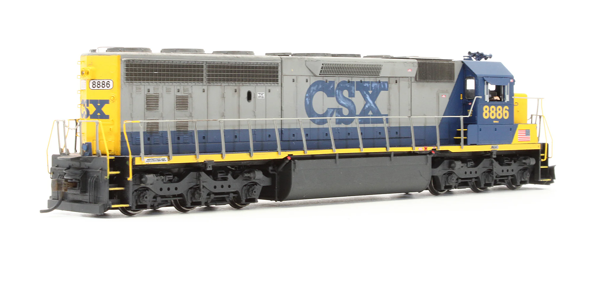 Pre-Owned SD45-2 Diesel Locomotive CSX - Road #8886 - Custom Weathered - Image 2
