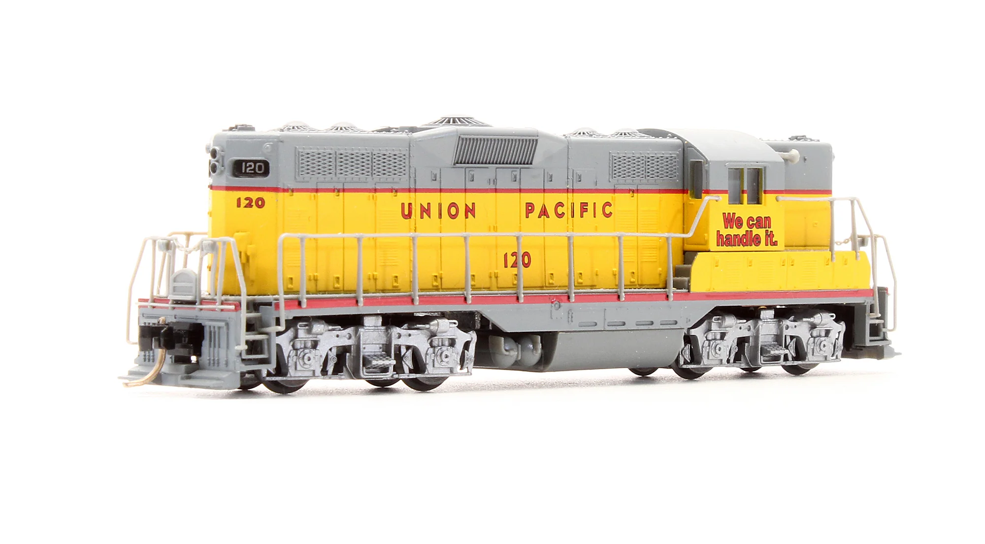 Pre-Owned 48231 GP7 Ph.2 Diesel Locomotive Union Pacific - Road #120 - Image 2