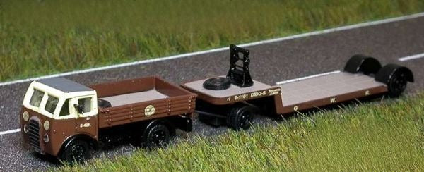Foden DG Ballast and L/Loader-GWR Including Spare Trailer