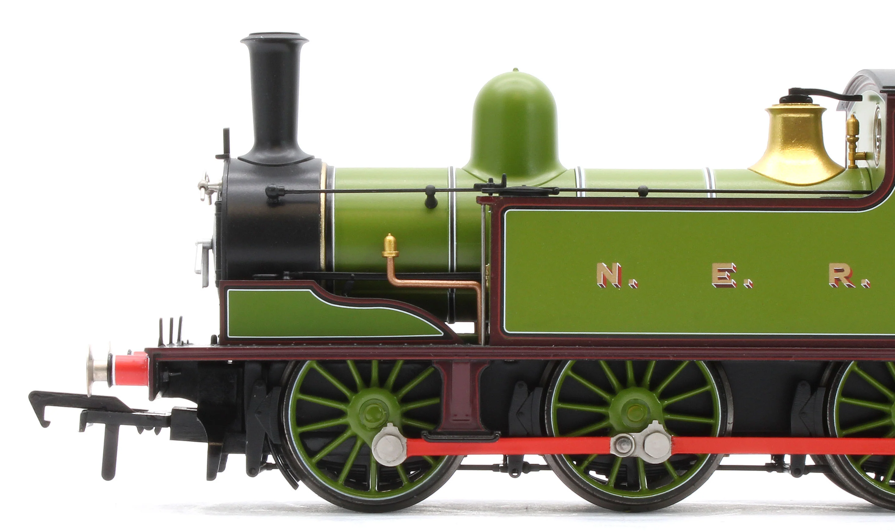 NER E (J71) 495 NER Lined Green & Maroon Steam Tank Locomotive - DCC Sound - Image 9
