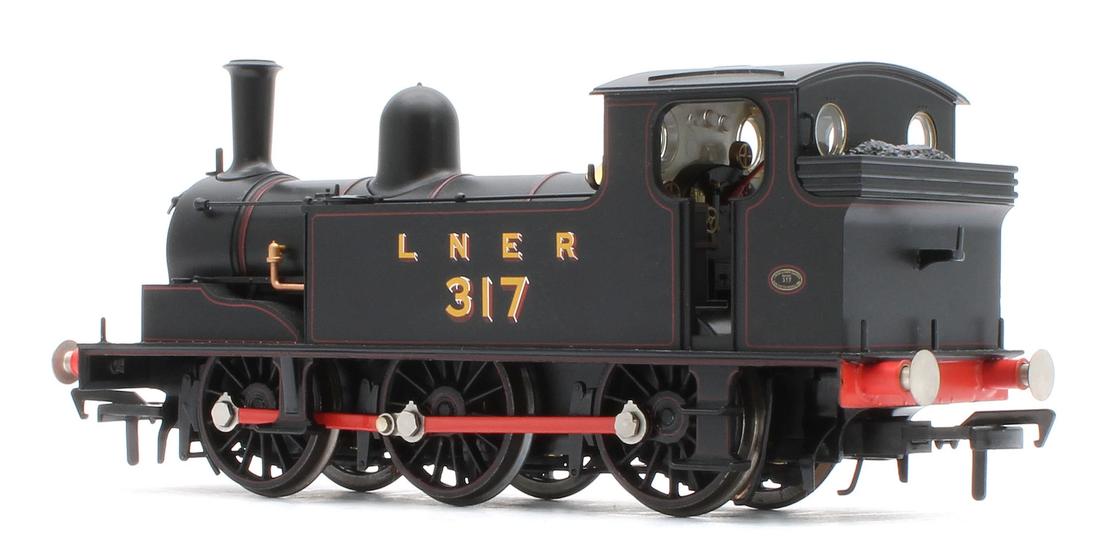 NER E (J71) 317 LNER Lined Black Steam Tank Locomotive - Image 3