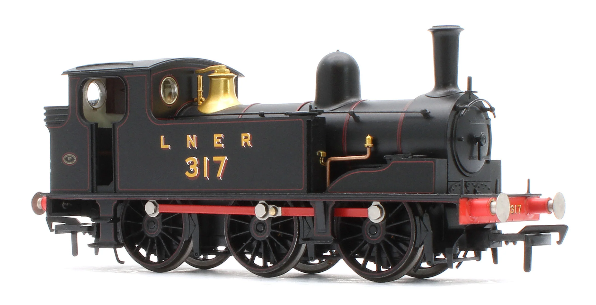 NER E (J71) 317 LNER Lined Black Steam Tank Locomotive - DCC Sound - Image 6