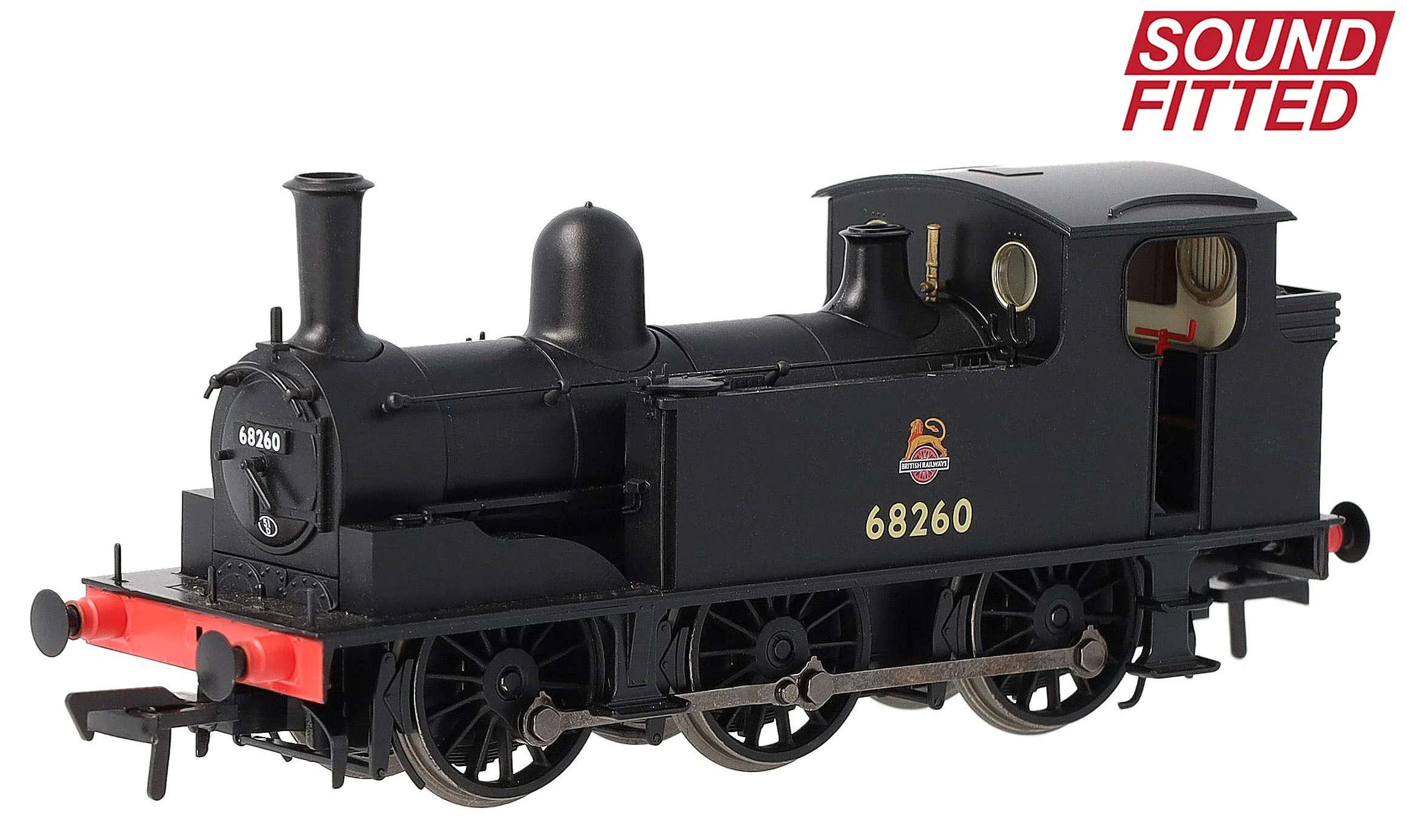 NER E (J71) 68260 BR Black (Early Emblem) Steam Tank Locomotive - DCC Sound
