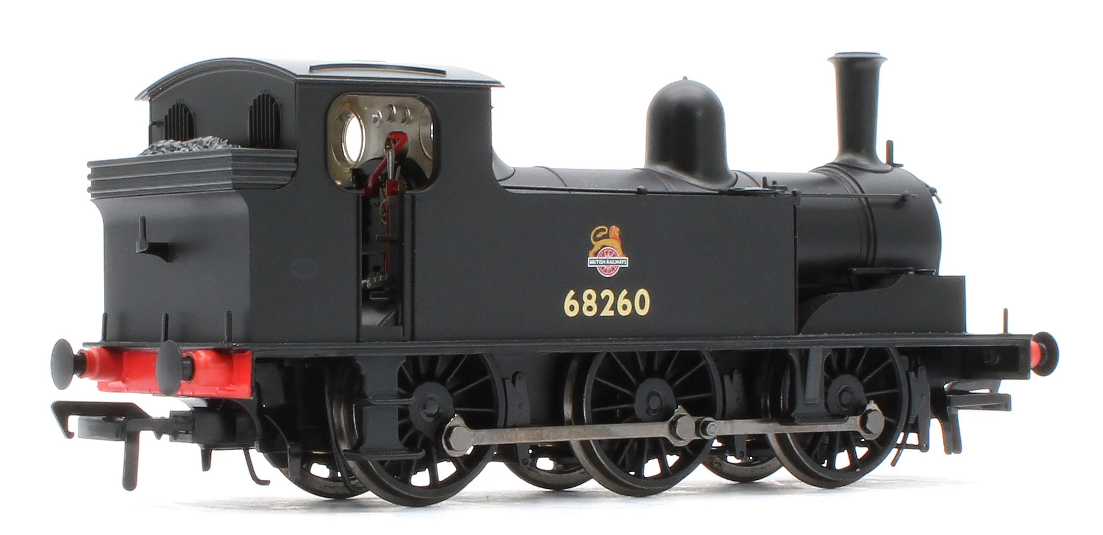 NER E (J71) 68260 BR Black (Early Emblem) Steam Tank Locomotive - DCC Sound - Image 4