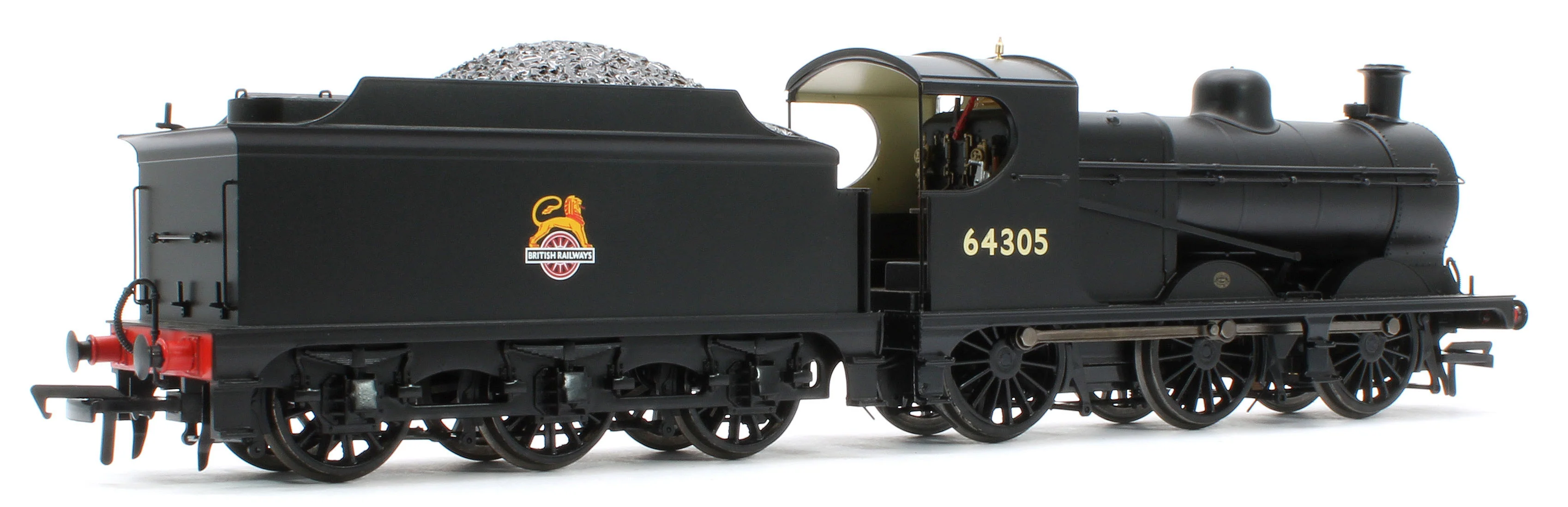 GCR 9J (J11) 64305 BR Black (Early Emblem) Steam Locomotive - Image 4