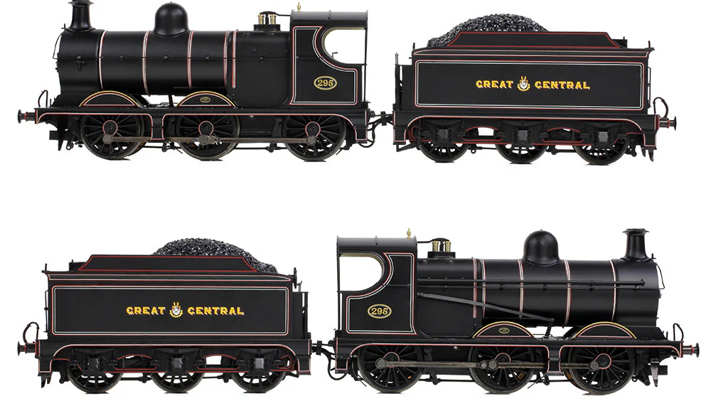 GCR 9J 295 GCR Lined Black Steam Locomotive - Image 3