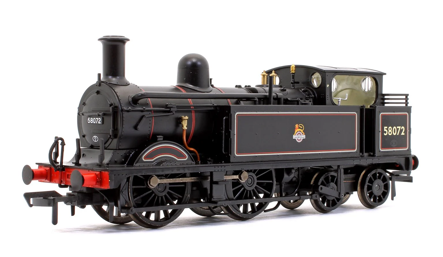 Pre-Owned 31-742SF Midland Railway 1532 Class Johnson 1P 0-4-4 58072 BR Lined Black Early Emblem DCC Sound