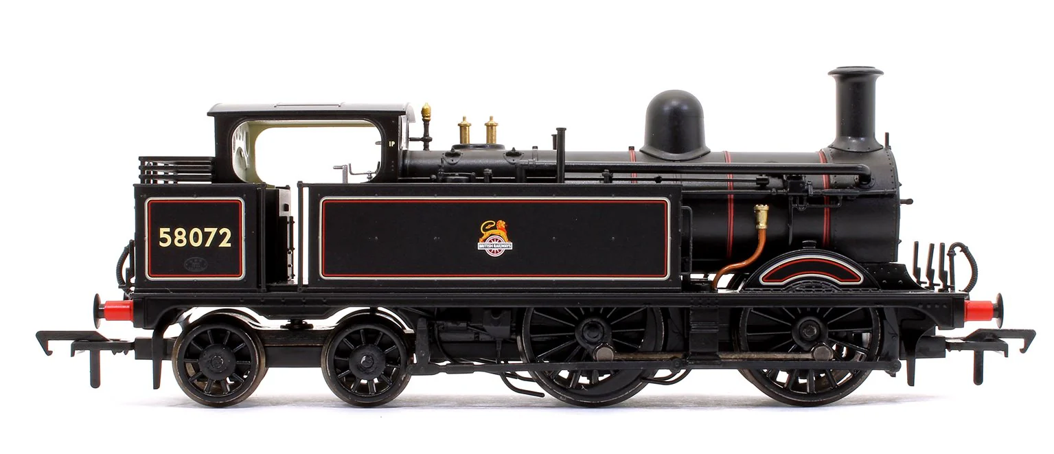 Pre-Owned 31-742SF Midland Railway 1532 Class Johnson 1P 0-4-4 58072 BR Lined Black Early Emblem DCC Sound - Image 3