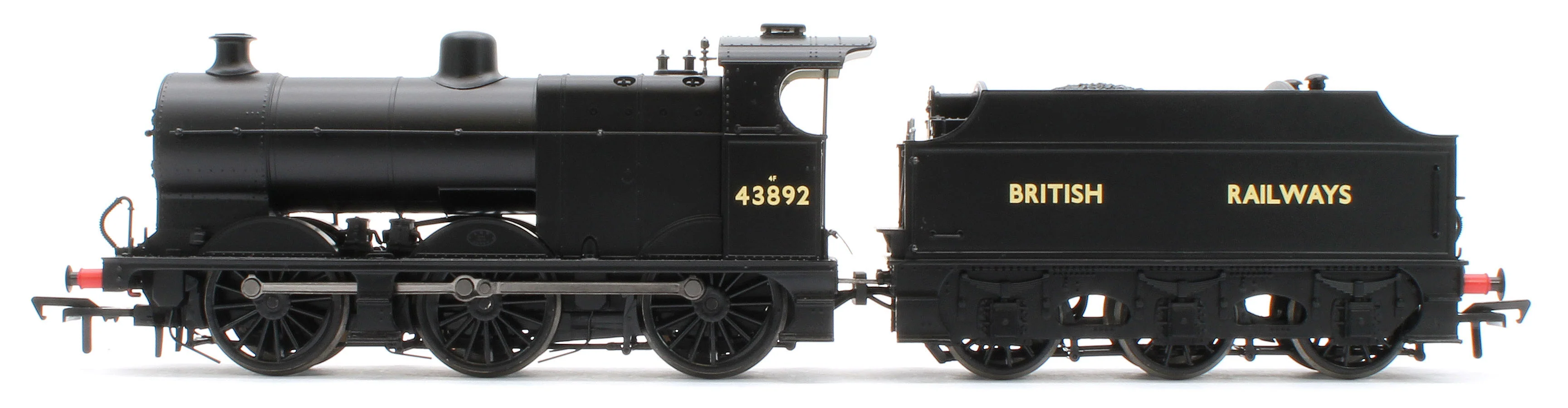 MR 3835 (4F) with Fowler Tender 43892 BR Black (British Railways) Steam Locomotive - Image 2