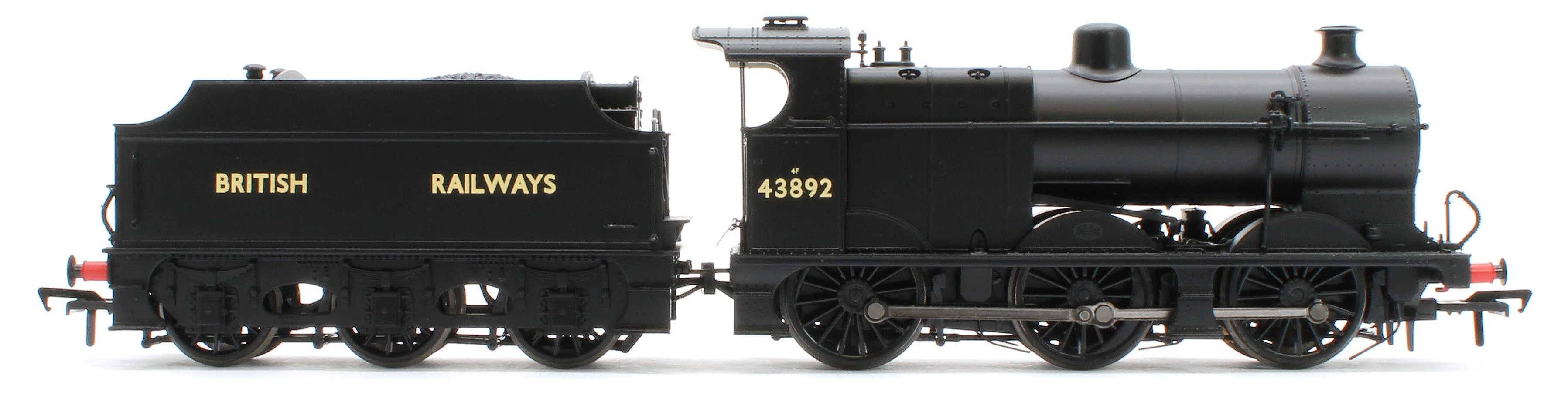 MR 3835 (4F) with Fowler Tender 43892 BR Black (British Railways) Steam Locomotive - Image 5