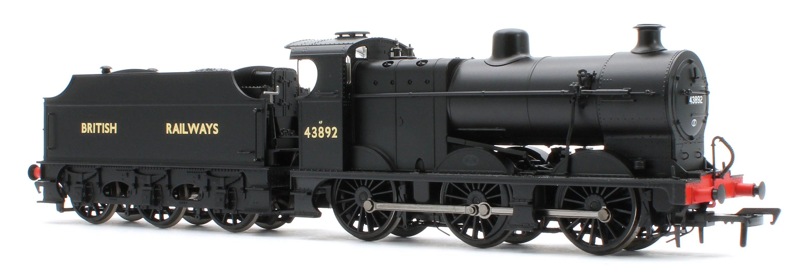 MR 3835 (4F) with Fowler Tender 43892 BR Black (British Railways) Steam Locomotive - DCC Sound - Image 6