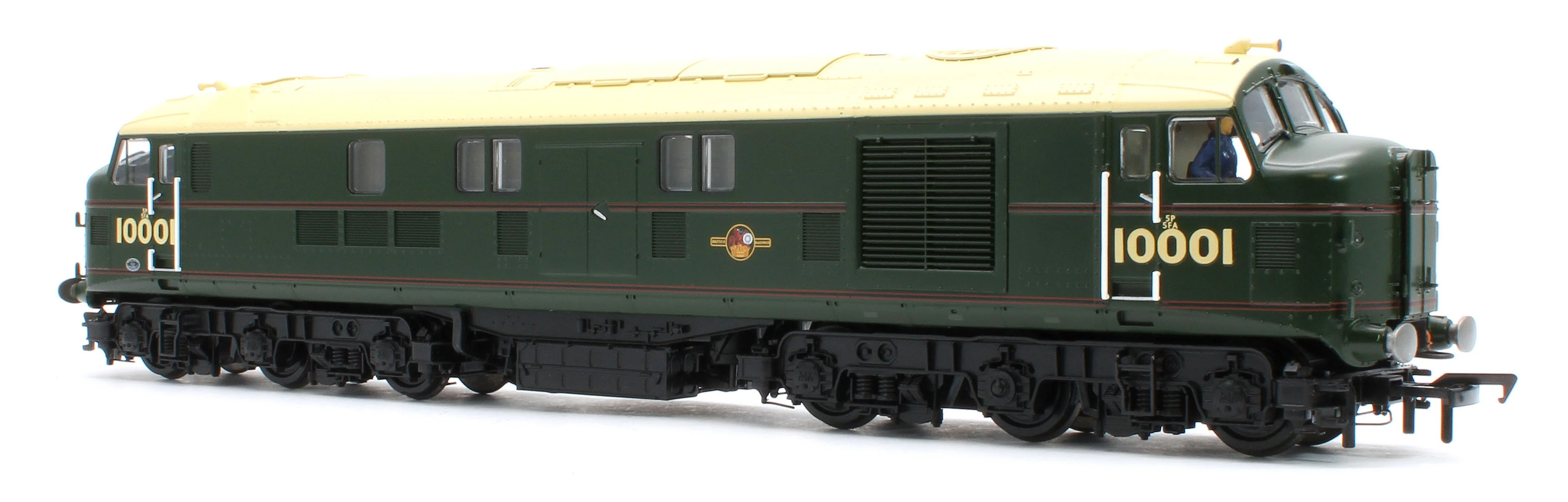 LMS 10001 BR Lined Green (Late Crest) Diesel Locomotive - Image 5