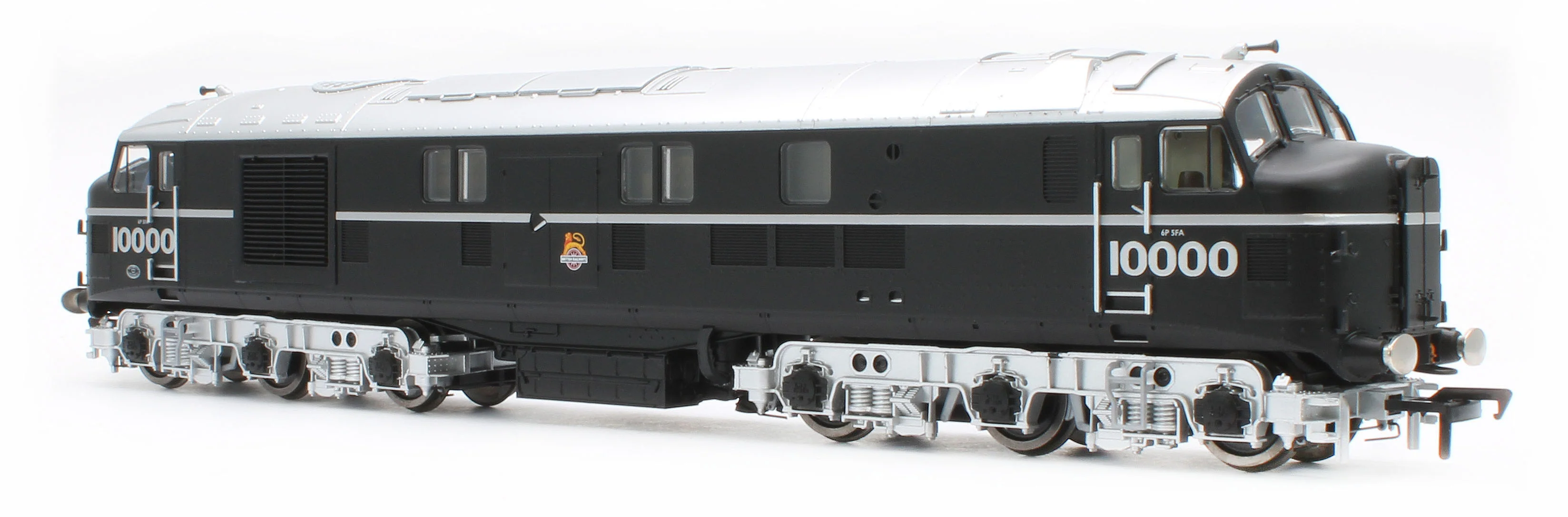 LMS 10000 BR Black (Early Emblem) Diesel Locomotive - Image 3