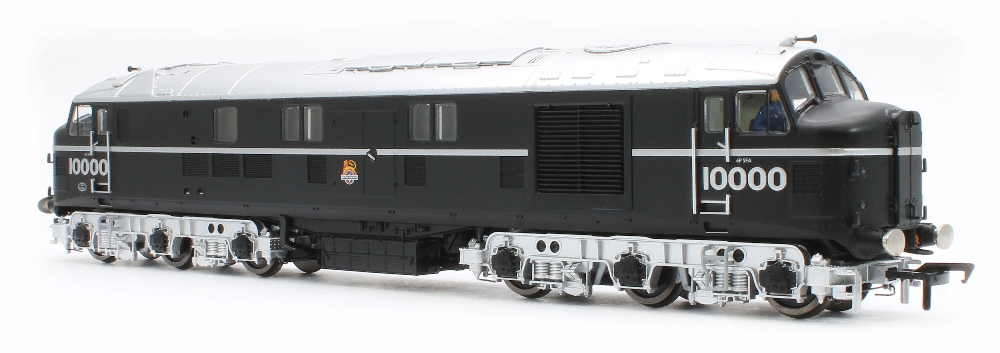LMS 10000 BR Black (Early Emblem) Diesel Locomotive - DCC Sound - Image 5