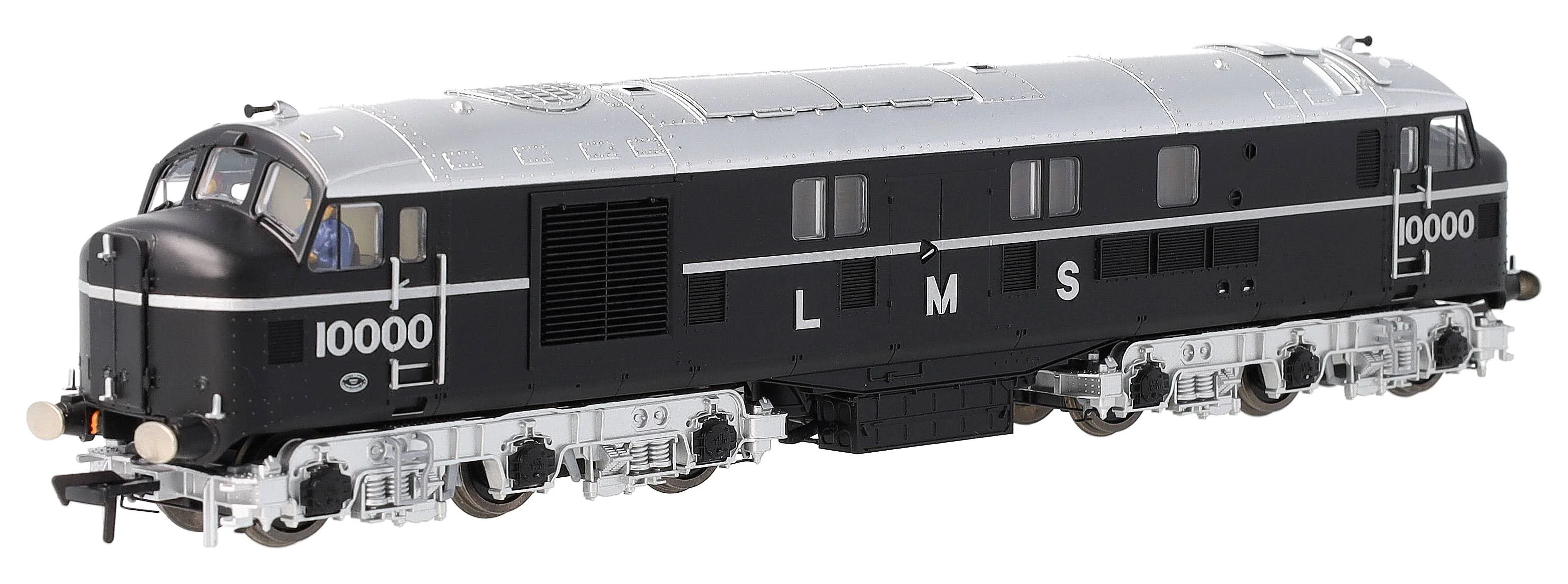 LMS 10000 Black & Chrome With LMS Lettering Diesel Locomotive