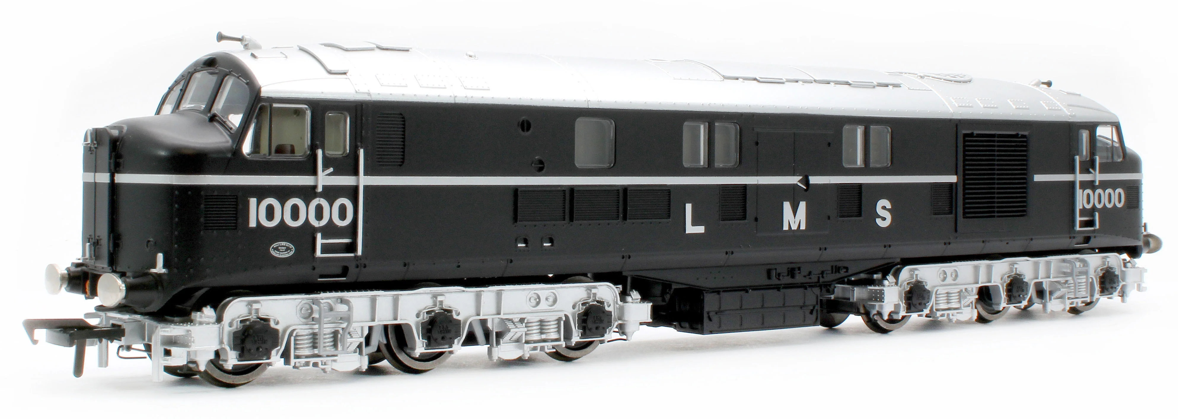 LMS 10000 Black & Chrome With LMS Lettering Diesel Locomotive - Image 4