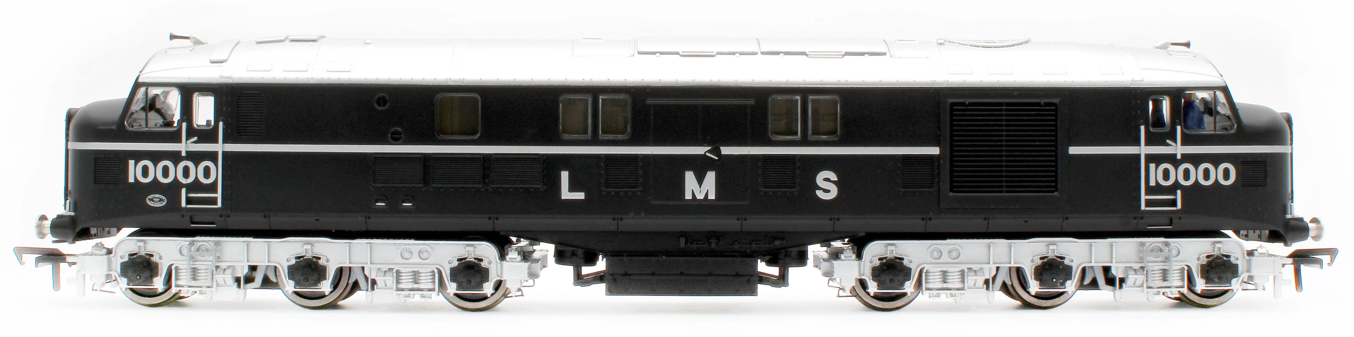 LMS 10000 Black & Chrome With LMS Lettering Diesel Locomotive - Image 5