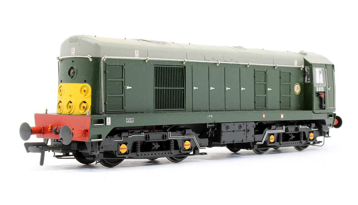 Pre-Owned 32-040DS Class 20 D8113 BR Green With Discs/Tablet Catcher Diesel Locomotive - DCC Ready - Image 2