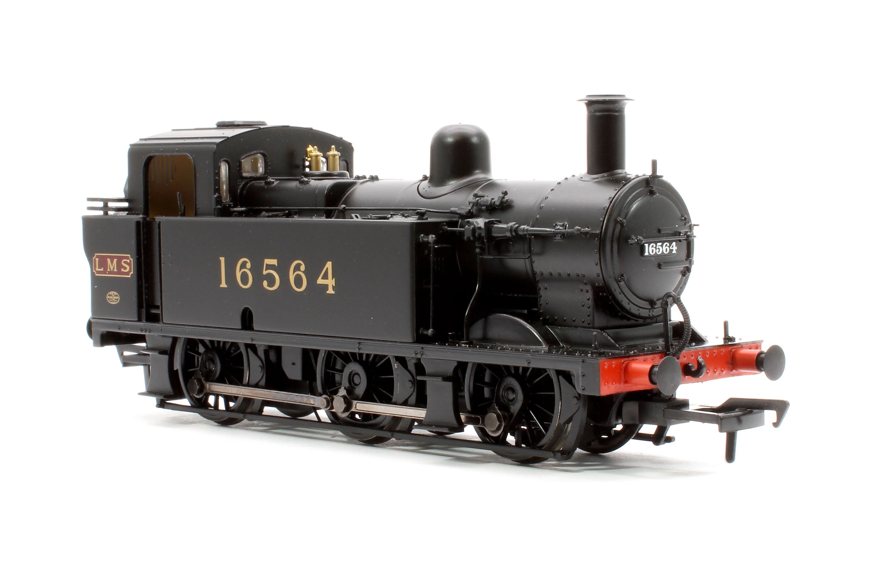 Pre-Owned 32-227C LMS Fowler 3F (Jinty) 16564 LMS Black Steam Locomotive - Image 4