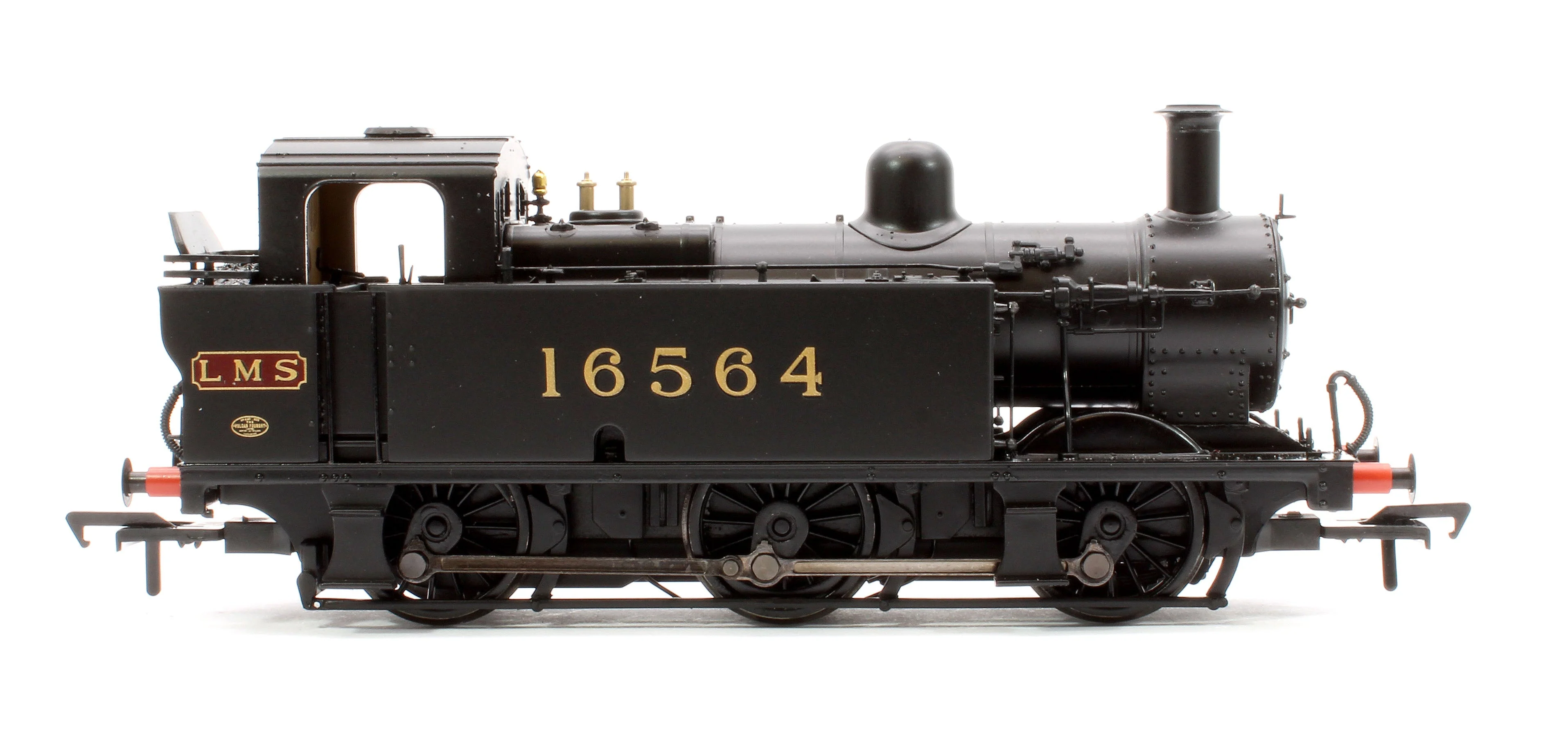 Pre-Owned 32-227C LMS Fowler 3F (Jinty) 16564 LMS Black Steam Locomotive - Image 6