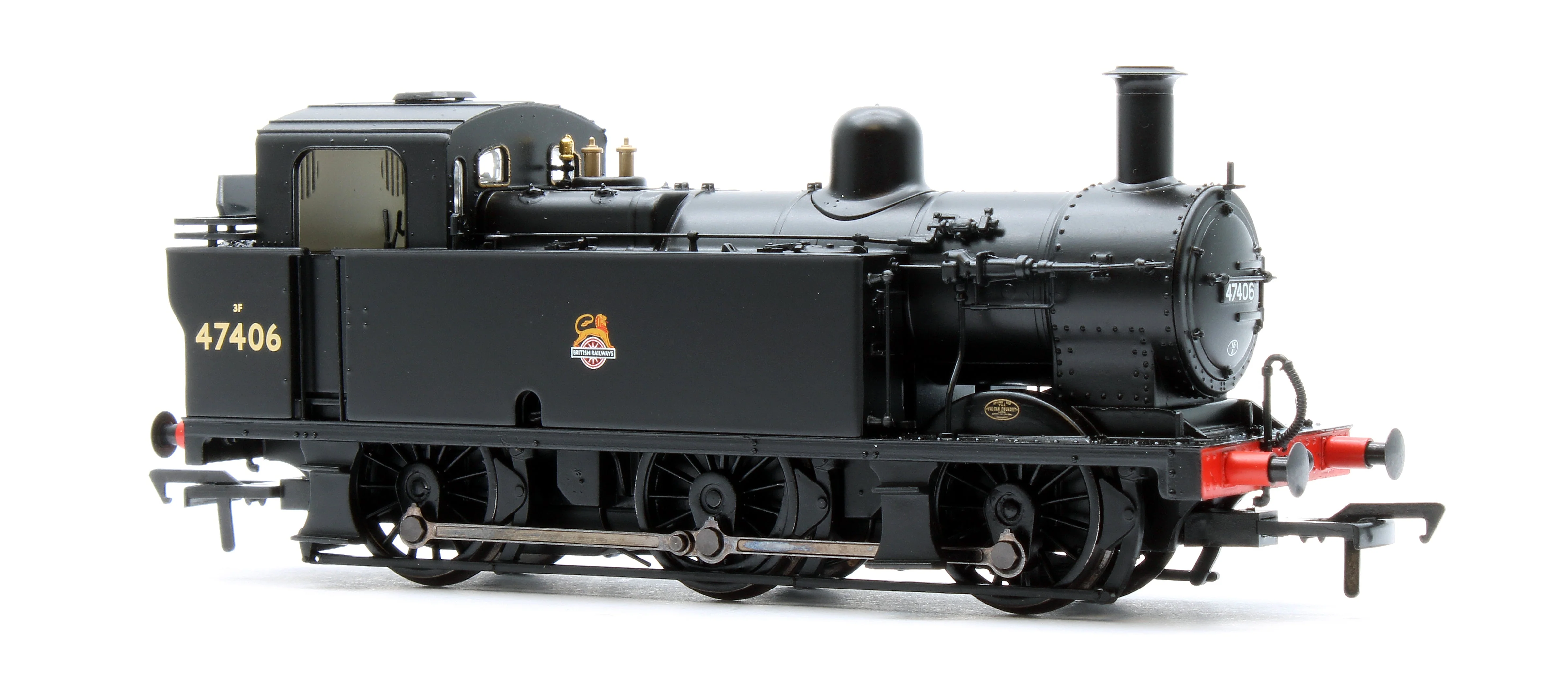 Pre-Owned 32-231B LMS Fowler 3F (Jinty) 47406 BR Black (Early Emblem) Steam Locomotive - Image 2