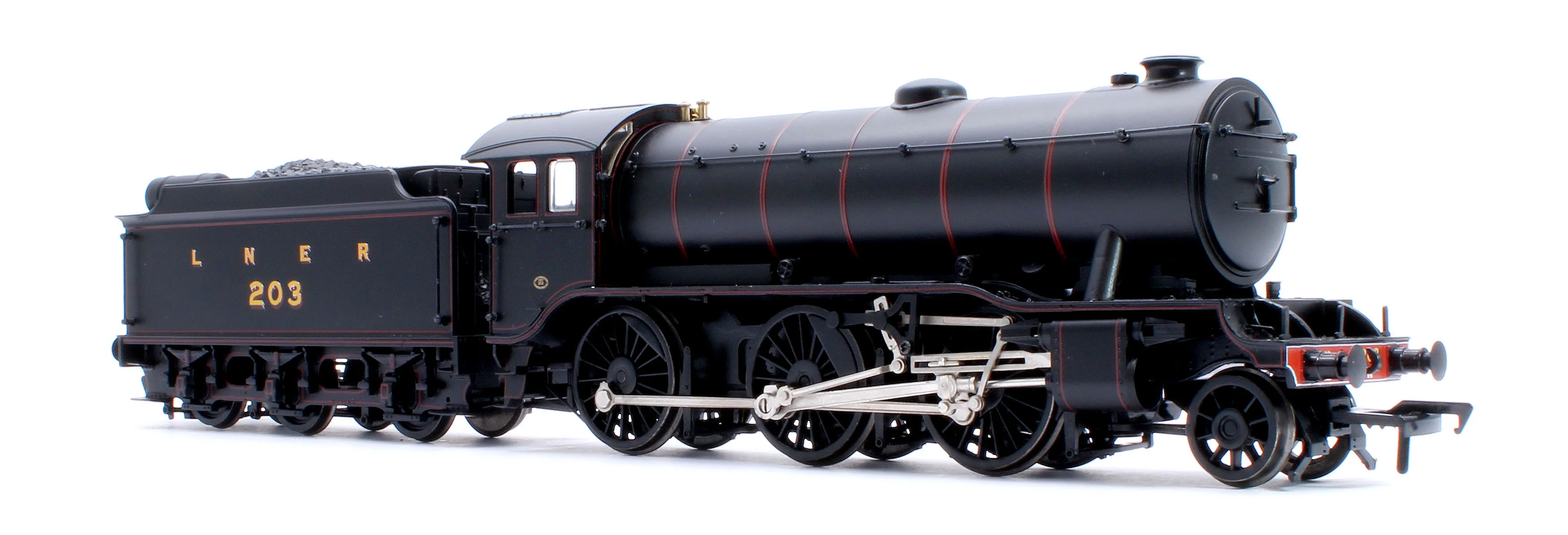 LNER K3 Flared Tender 203 LNER Lined Black Steam Locomotive - Image 5