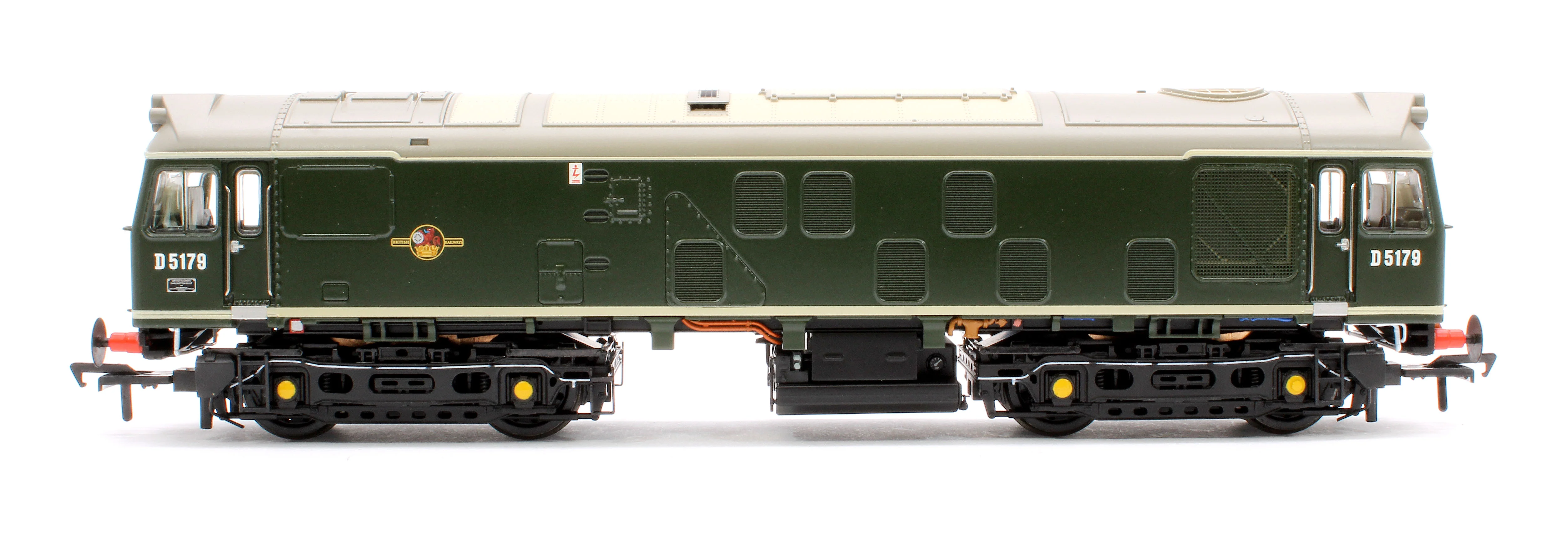 32-343A Class 25/1 D5179 BR Green (Small Yellow Panels) Diesel Locomotive - Image 6