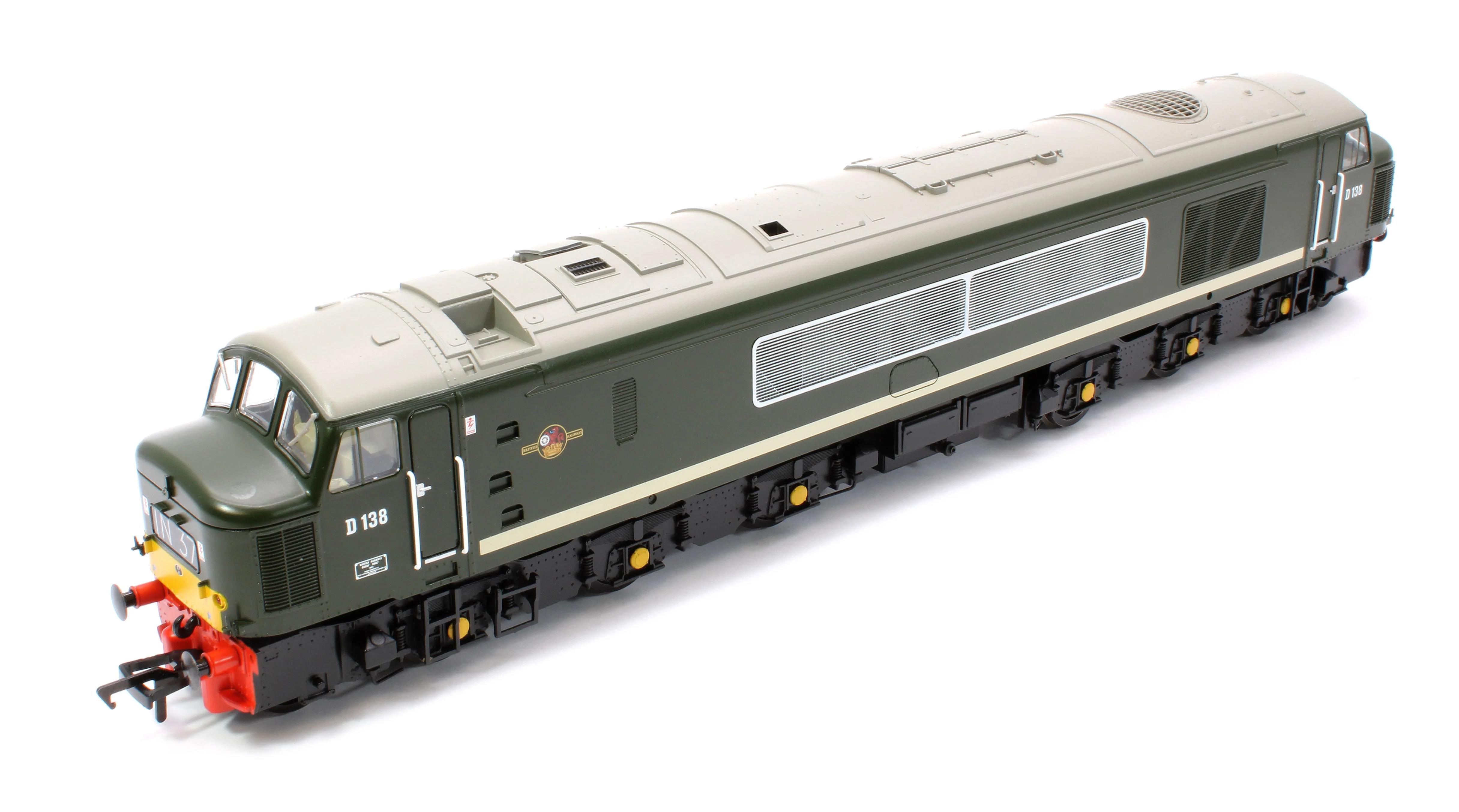 Pre-Owned Class 46 Centre Headcode D138 BR Green (Small Yellow Panels) Diesel Locomotive - Image 10
