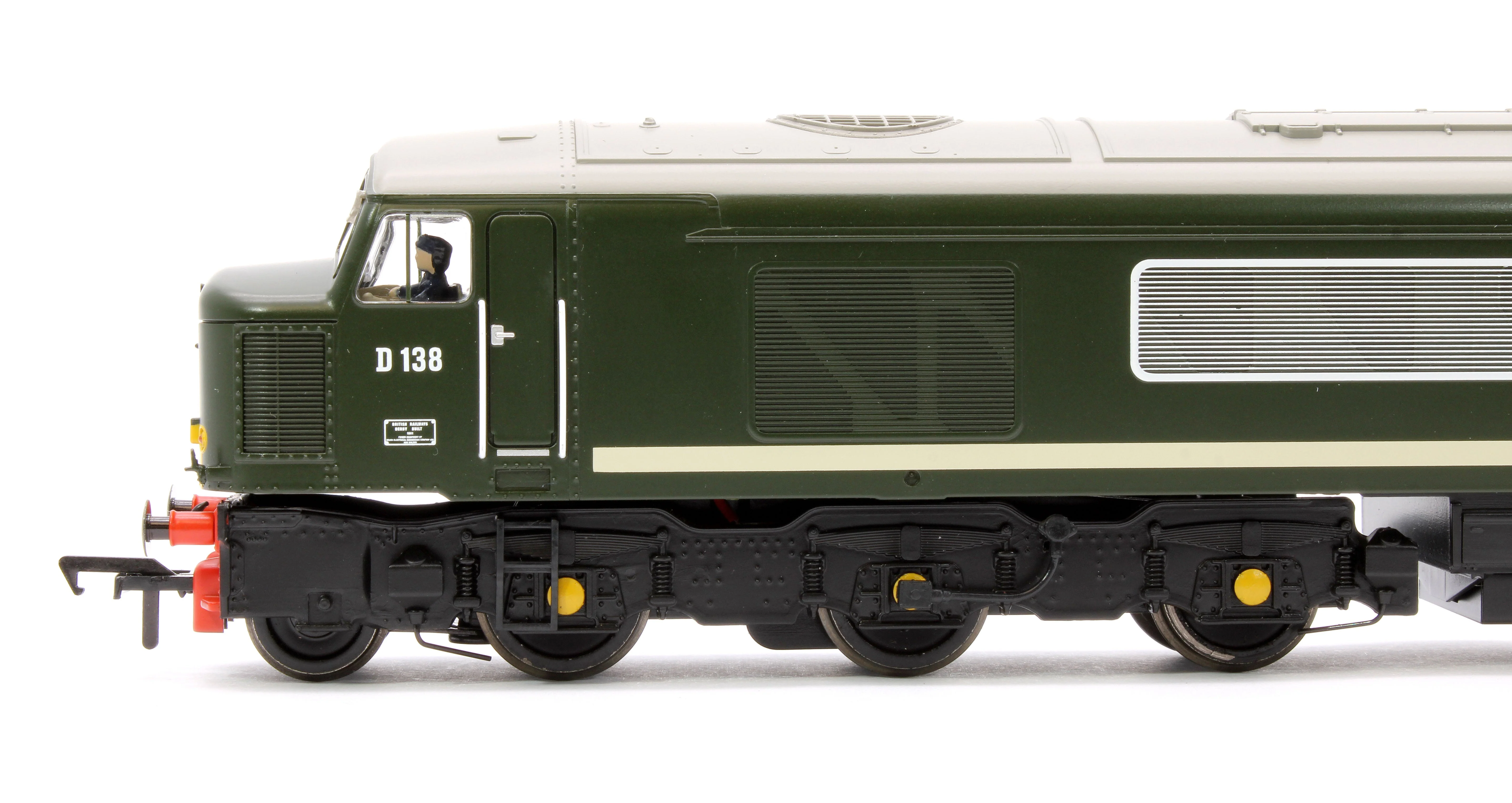 Pre-Owned Class 46 Centre Headcode D138 BR Green (Small Yellow Panels) Diesel Locomotive - Image 6