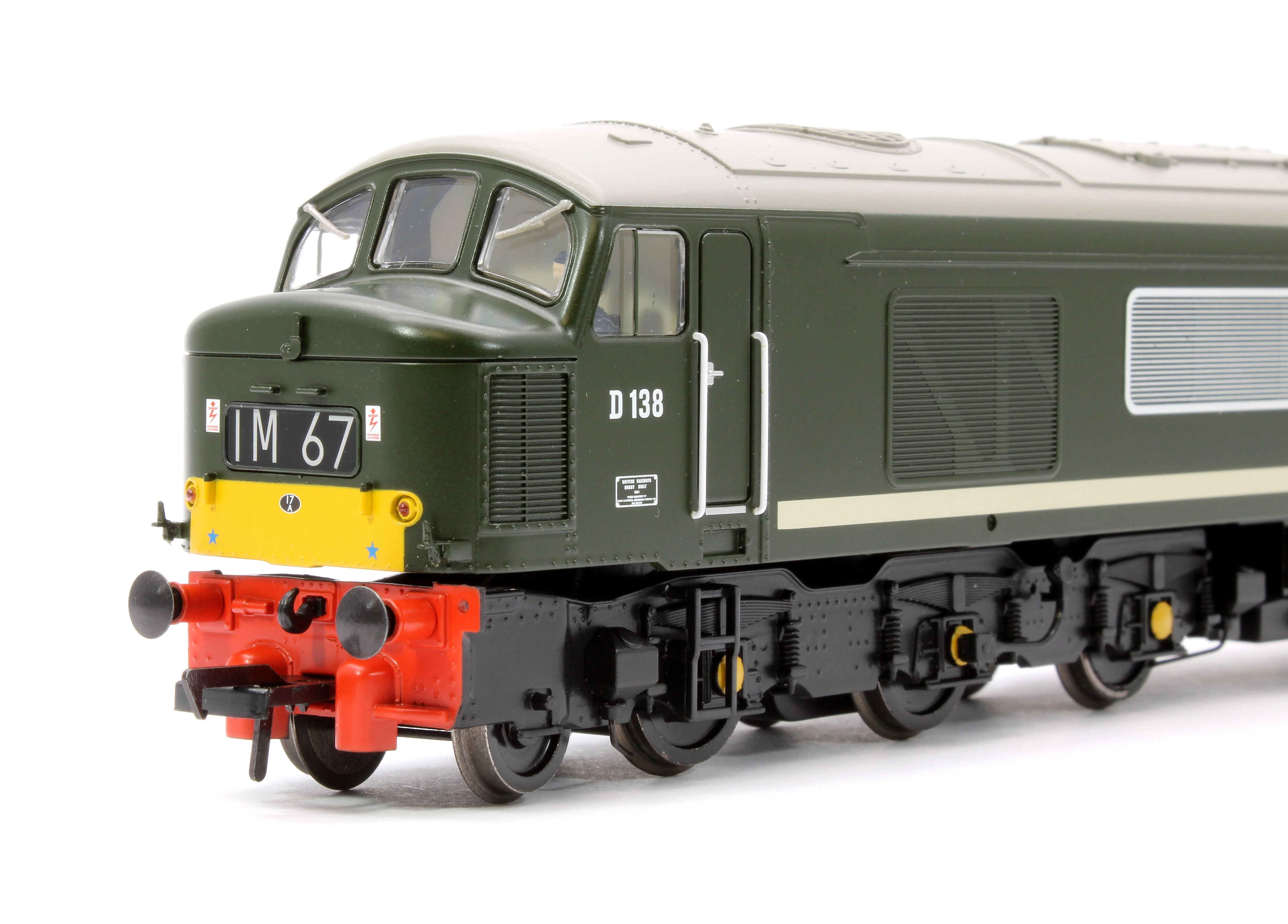 Pre-Owned Class 46 Centre Headcode D138 BR Green (Small Yellow Panels) Diesel Locomotive - Image 8