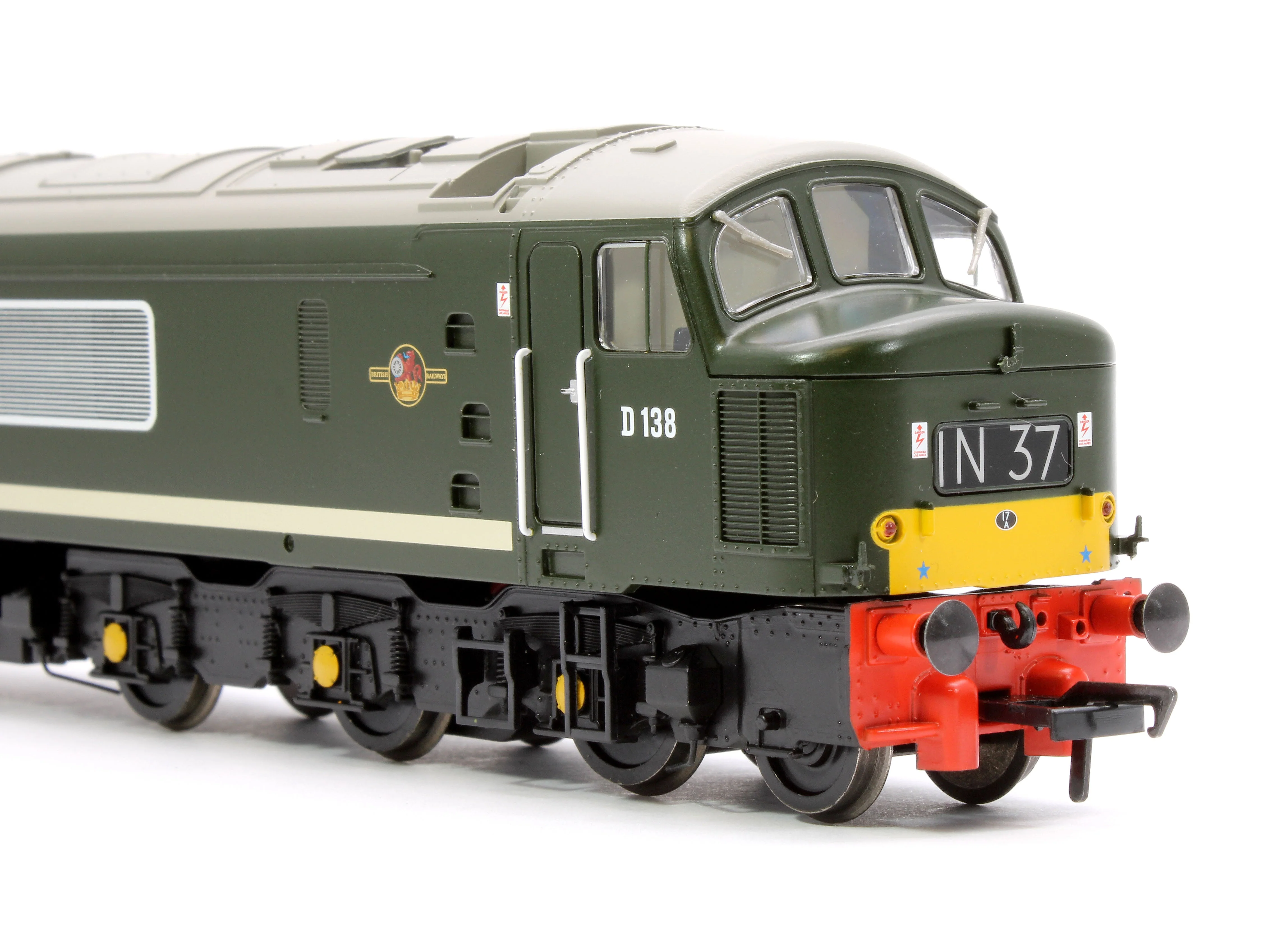 Pre-Owned Class 46 Centre Headcode D138 BR Green (Small Yellow Panels) Diesel Locomotive - Image 9