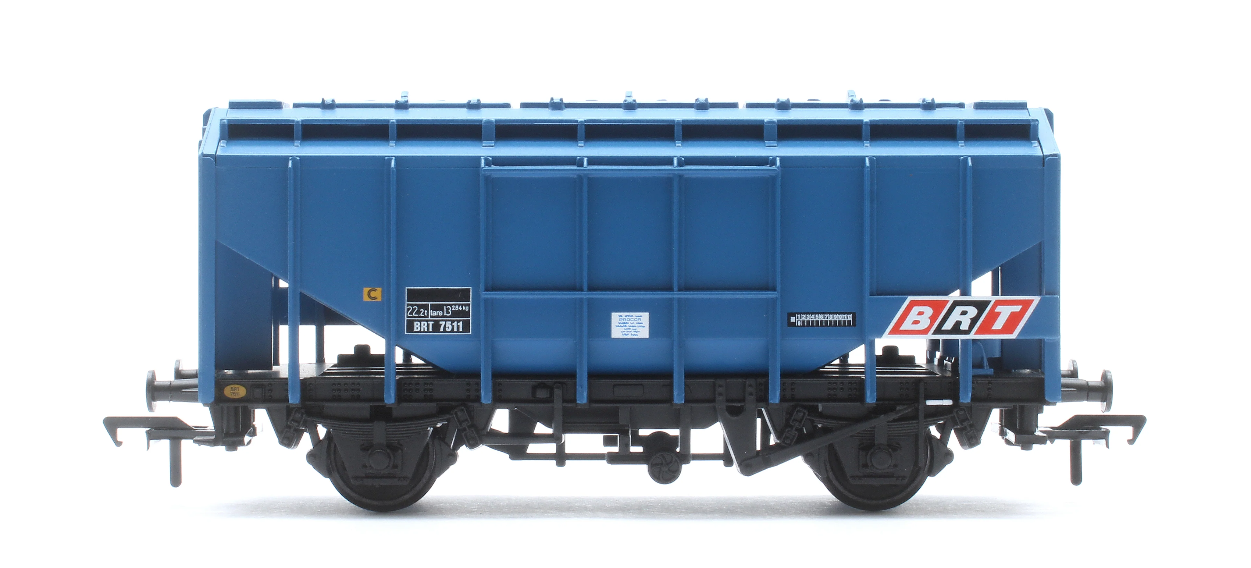 35 Ton PAA Ex-Bulk Grain Wagon BRT Blue No. BRT 7511 - Image 4