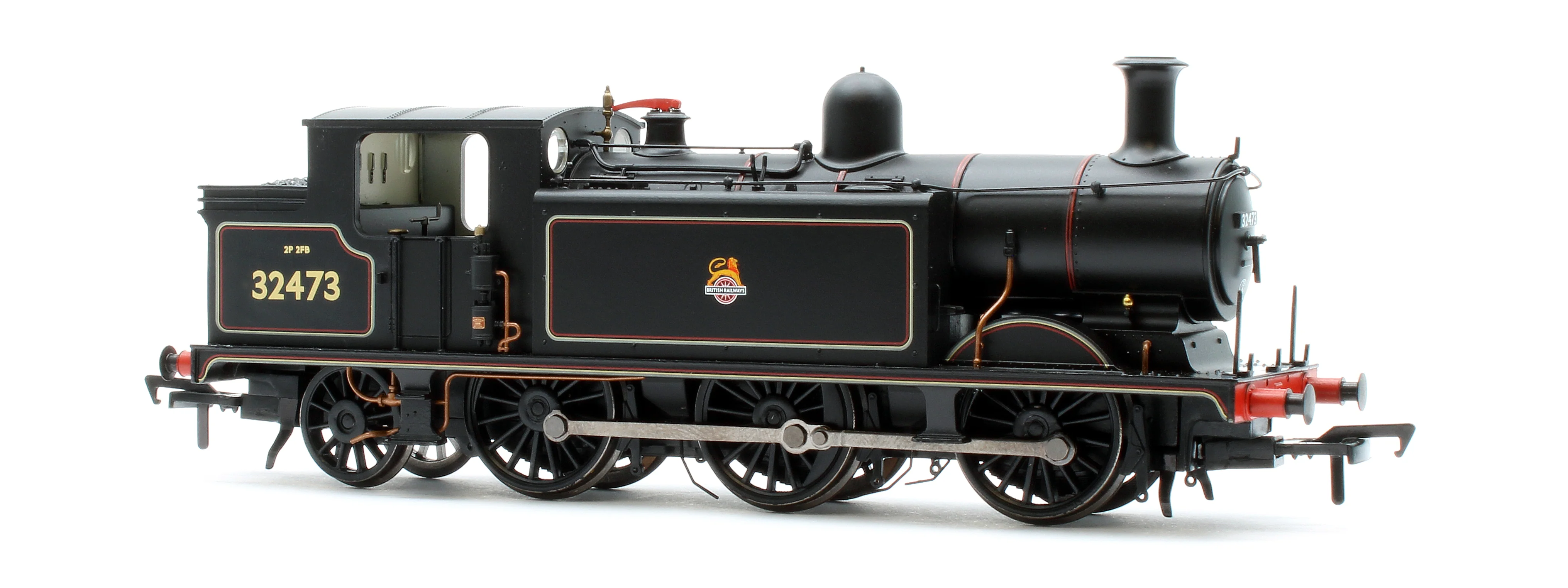 LB&SCR E4 Tank 32473 BR Lined Black (Early Emblem) Steam Locomotive - Image 2